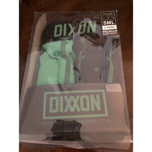 Dixxon Premium Boxers Two Pair-One Green, One Black/Green Rivet Print Small